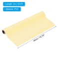 thumbnail image 2 of Unique Bargains Contact Paper, 9.8 Ft x 15.75 Inch PVC Self Adhesive Wallpaper Peel and Stick, Light Yellow, 2 of 6