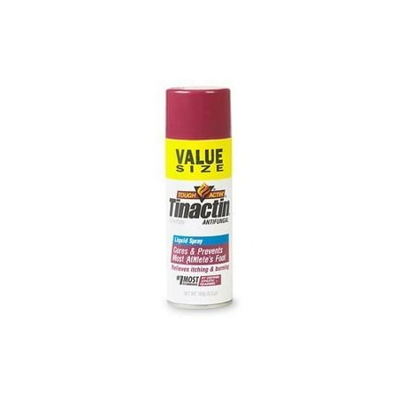 2 Pack Tinactin Antifungal Deodorant Powder Spray for Athlete's Foot 4.6oz Each