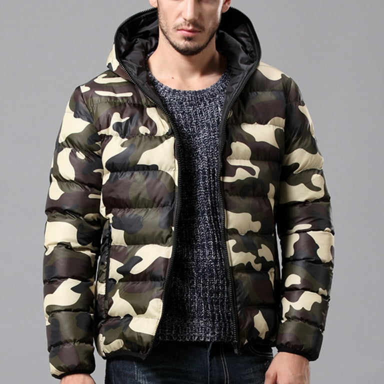 Camo packable best sale down jacket