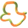 thumbnail image 4 of Tangle Jr. Classic Sensory Fidget Toy, Set of 3, Light Carnival, Blue Green, Yellow Orange, 4 of 4