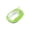 Green, variant on Semi-Enclosed Splash-Proof Cat Litter Box with Scoop, Low-Entry for Kittens, Spacious Interior, Easy-Clean, Eco-Friendly Material, Non-Slip Base