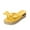 Yellow, variant on VerPetridure Women Bow Tie Open Toe Slippers Shoes Comfy Sandals Casual Comfortable Beach Sandals