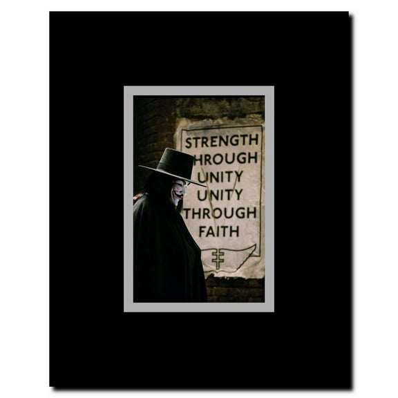 V for Vendetta Framed Movie Poster