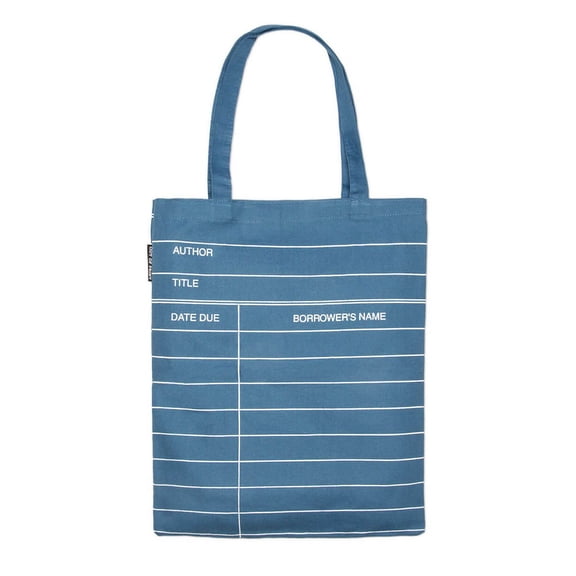 Library Card (Denim) Tote Bag, (Hardcover)