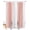 White coral red, variant on Split Shower Curtain for Transfer Bench, Pink White Ombre Fabric Shower Curtains for Bathroom, Modern Abstract Art Farmhouse Gradient Tub Sliding Transfer Bench Waterproof Bath Curtains 72"x72"