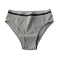 thumbnail image 6 of opolski Women Panties High Waist Seamless Solid Color Tummy Control Butt-lifted Soft Stretchy Quick Dry Anti-septic Lady Underpants Briefs, 6 of 8