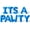 Blue, variant on Cursive Script Letter Balloons - ITS A PAWTY 16" Inch Alphabet Letters Foil Mylar Balloon Pet Birthday Party Banner (Rose Gold)