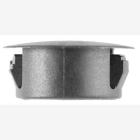 Flush Type Blk Nyl Locking Hole Plugs, Hole Size: 3/4", Head Size: 59/64", Quantity: 10