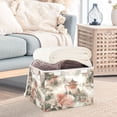 thumbnail image 3 of Yayeee Collapsible Cube Storage Bin with Lid Fabric Closet Decorative Basket with Handles, Red Mountain Pattern, 3 of 7