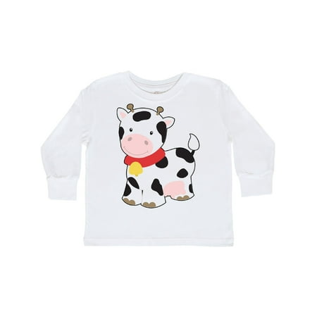 

Inktastic Cow Gift Toddler Boy or Toddler Girl Long Sleeve T-Shirt