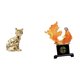 thumbnail image 1 of Estatua De Gato, Figura Decorativa, Escultura Animal, Artesanía, Adorno Para Chimenea, Escultura De Pez, Adorno De Resina, Artesanías, Estatua De Carpa Moderna China, Figura Animal Para, 1 of 8