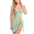 thumbnail image 1 of Ensemble de Lingerie pour Femmes Robe Babydoll en Dentelle Vêtement de Nuit, 1 of 6