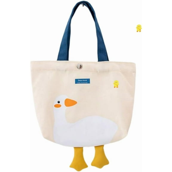 Cute Canvas Tote Bag - Graphic Tote Bag for Lunch & Grocery