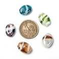 thumbnail image 7 of Handmade Lampwork Beads Pearlized Oval Mixed color 18x14x8mm Hole: 2mm 200pcs, 7 of 7