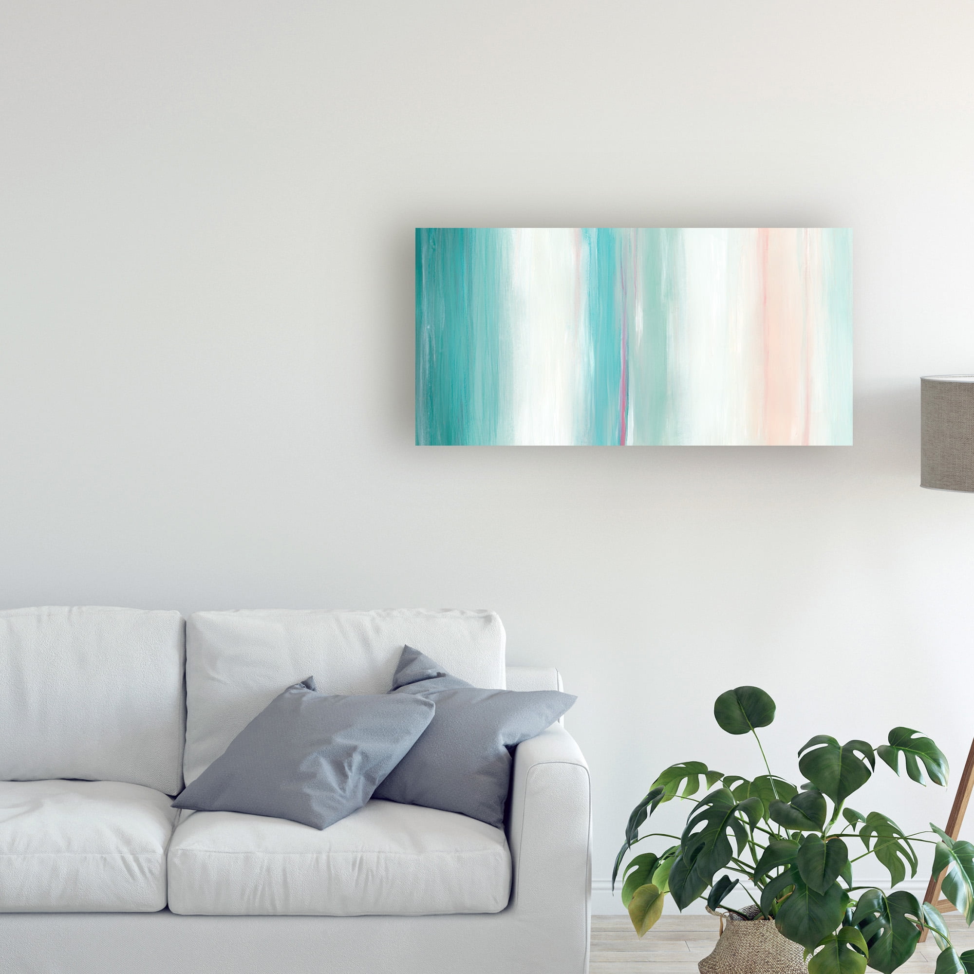 Trademark Fine Art 'Seafoam Spectrum I' Canvas Art by June Erica Vess