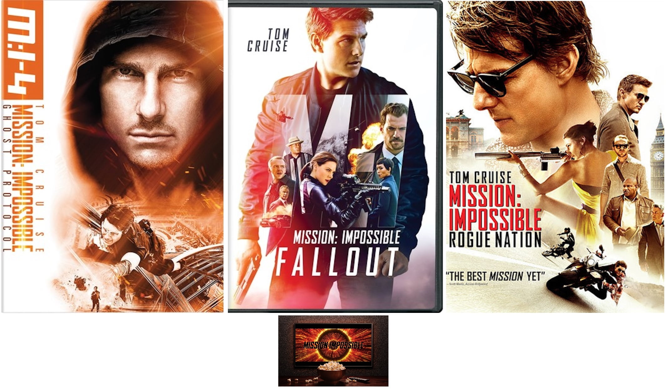 トム・クルーズ アクション・パック The Tom Cruise Action Pack  Top Gun Days of Thunder Mission: Impossible   DVD The Tom Cruise Action Pack (Top Gun/Days of Thunder/Mission