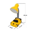 thumbnail image 3 of Lámpara DE Lectura Alfaelec ESCRITORIO Flexible Niños Carro AMARILLO, 3 of 5