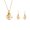 Suit, variant on Cute Pendant Necklace Enamel Chipmunk Teapot Dangle Earrings Y2K Style Jewelry Set Chain Necklace for Daily Party Wear