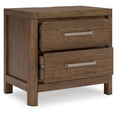 thumbnail image 3 of Signature Design by Ashley Cabalynn 2 Drawer Nightstand, Light Brown, 3 of 9