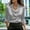 Tops-48White, variant on Gamivast Shirts for Women Stain V Neck 3/4 Sleeve Loose Fit Basic Blouses Casual Tunic Tops Work Office Daily outfits Wear