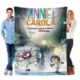 thumbnail image 1 of Annie y Carola anti-pilling, suave, ligera, esponjosa y acogedora de lujo para hogar y cocina – Perfecta para niños y adultos,120X180cm, 1 of 6