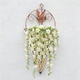 thumbnail image 4 of Lunxisen 4 Pcs Wall Mounted Flower Basket Home Decoration Simulation Flower Inserting Device Wall Decor, 4 of 8