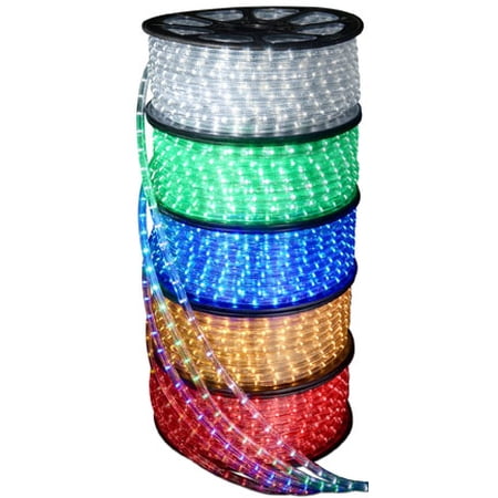 Dabmar Lighting LV-LED5-Y 6 ft. 4.5 watts 120V 72 LED Round Rope Light Yellow
