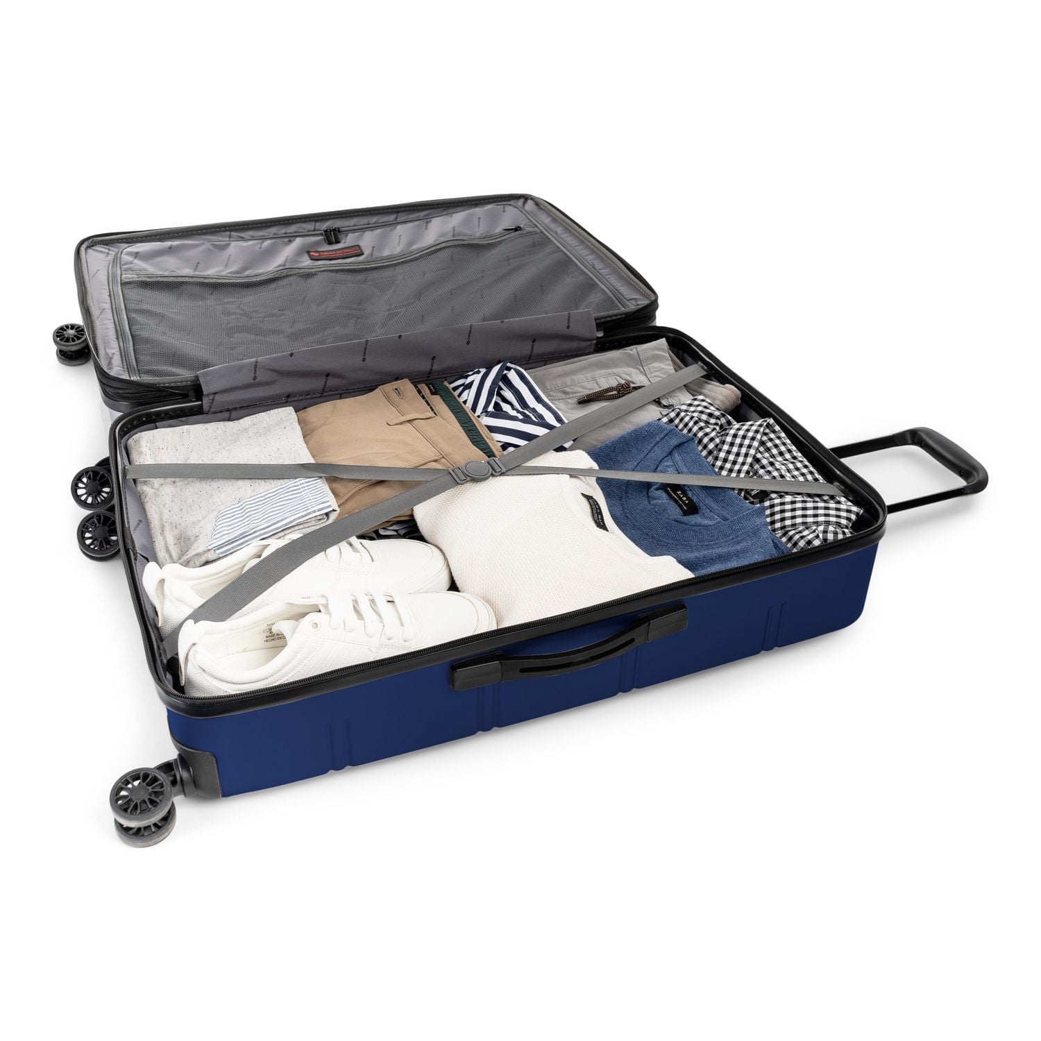 Swiss Mobility - Collection LAX - Ensemble de 3 Valise avec Coque rigide, légère et résistante en ABS/PC