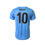 Icon Sports Argentina Messi #10 Jersey, Sky/White Stripes, Poly, YXS-XXL