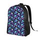 thumbnail image 2 of Fotbe Skull flower tie dye Mochila de Viaje para Laptop, Mochila Ejecutiva Delgada y Resistente 15.6", 2 of 8