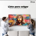 thumbnail image 2 of Cuadro Decorativo Canvas Grafiti Sagrado 140x70 Canvas Revolution, 2 of 4