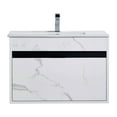 thumbnail image 2 of Fine Fixtures - Wall Mount Bathroom Vanity And Sink, Knob Free Design - Alpine Collection -, 2 of 5
