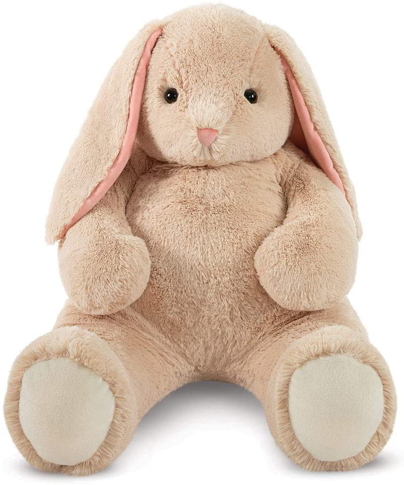 Big Eyed Easter Bunny Stuffed Animal Set Pack of 3 