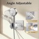 thumbnail image 5 of Soporte ajustable para cabezal de ducha Blissfuhue con giro de 360°, 5 of 9