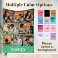thumbnail image 3 of Personalised Blanket,Custom Blanket,Personalised Photo Blanket,Customised Photo Blanket Personalised for Adults,Picture Blanket Personalised Gifts for Mum,Dad,Boyfriend,Girlfriend, 3 of 6