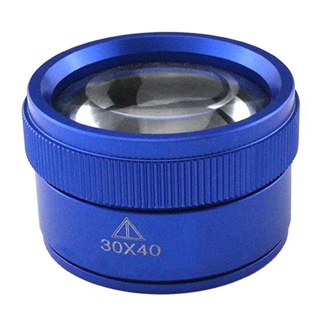 Microscopio de s ópticas portátiles 30X x40mm para y Hugo Lupa óptica