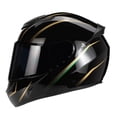 thumbnail image 1 of S SERENABLE Full Face Helmet with Visor Detachable Washable Liner Trip L, 1 of 9