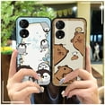 thumbnail image 6 of KBS-Phone Case For TCL 50 5G/50XE 5G/50XE NXTPAPER 5G, Phone Pouch Soft case Anti-knock Dirt-resistant Anti-dust Shockproof Fashion Design Graffiti TPU Back Cover Durable Animals Cute, 6 of 9