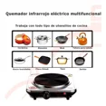 thumbnail image 4 of Parrilla Eléctrica De Inducción Portátil Acero Inoxidable, 4 of 8