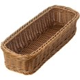 thumbnail image 1 of Plastic Rattan Woven Basket Tableware Storage Box Chopsticks Storage Basket, 1 of 2
