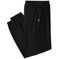thumbnail image 2 of Champion Men's Big Big & Tall Closed Bottom Jersey Pant, Black, 2X/Tall, 2 of 2