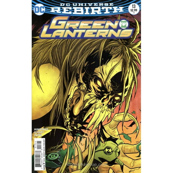 Green Lanterns #13A VF ; DC Comic Book