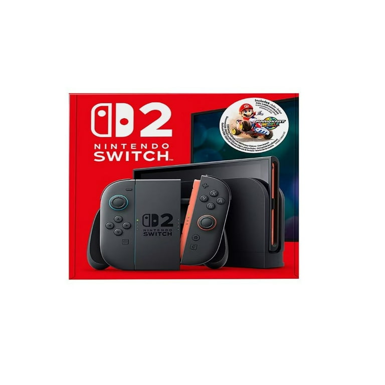 Open Box Nintendo Switch 2 + Mario Kart World Bundle - Walmart.com