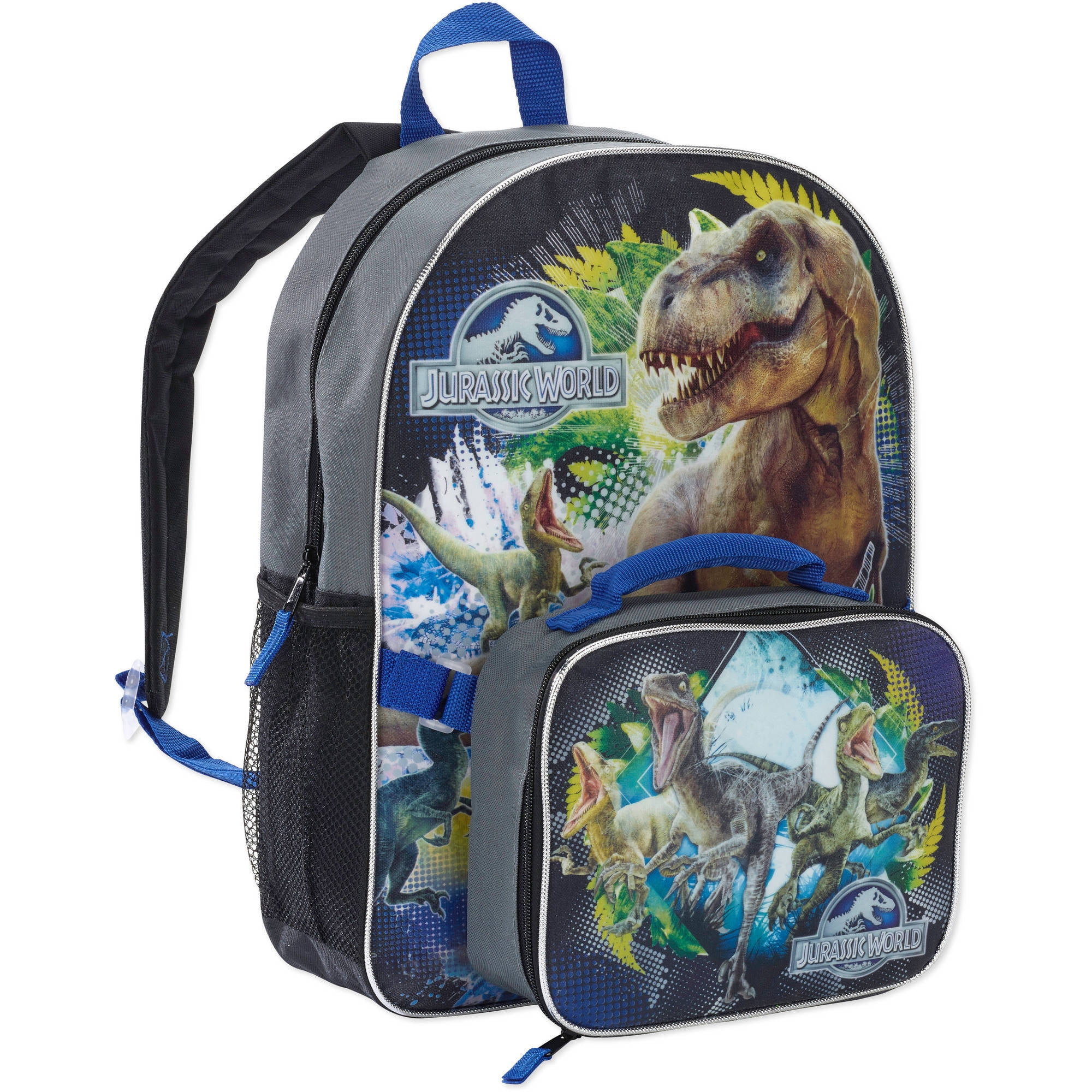 Jurassic Park 16" Backpack And Detachabl