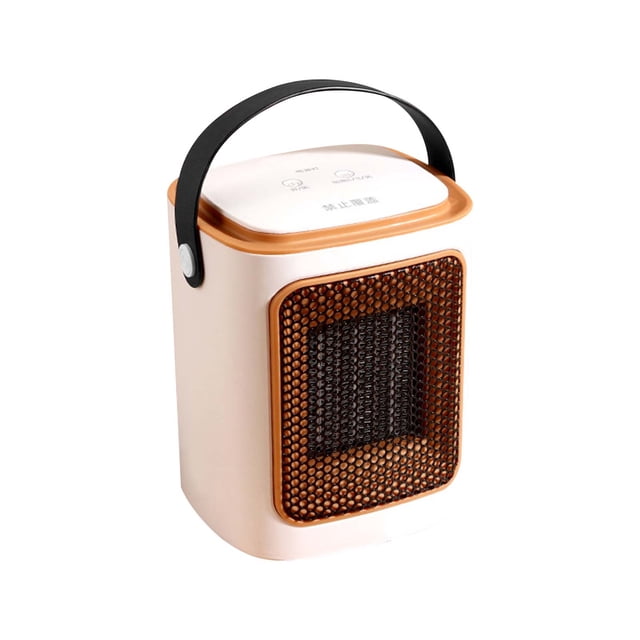 Puntoco Calentador de Espacio portátil, Calentador de Mesa pequeño para Interiores con termostato y Temporizador, 1000 W para Dormitorio, Oficina, casa, Regalos para Mujeres