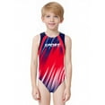 thumbnail image 3 of YiZYiF Kids Boys Sports Leotard Gymnastics One Piece Sleeveless Jumpsuits Workout Running Costumes Red 6, 3 of 6