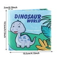 thumbnail image 2 of Baby Cloth Book Soft Interactive Crinkle Sensory Toy Early Learning Development Toddler Educational Fabric Activity First Year, 2 of 3