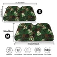 thumbnail image 2 of Goofa Camouflage Skull Printed Car Windshield Sunshade,Foldable Reflective Sun Visor,UV Protection Heat Blocker Sunshade,Car Cooling Accessory-Small, 2 of 7