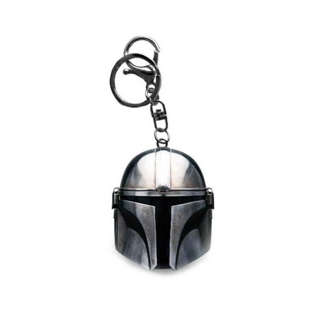 Star Wars, THE MANDALORIAN HELMET KEYCHAIN Lucasfilms Official Disney Key Ring