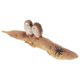thumbnail image 4 of Owl Figurine Decorative Animal Leaf Statue Home Decoration Resin 1Set, 4 of 5